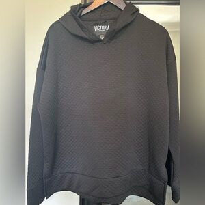 Victoria Sport black hoodie sweatshirt.
